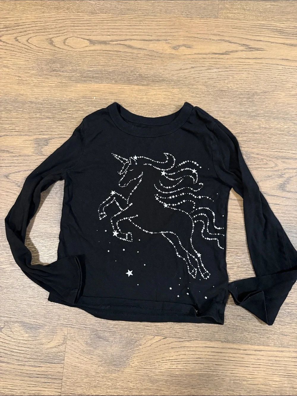 Set of 4 girls long sleeve tees - size M (8)